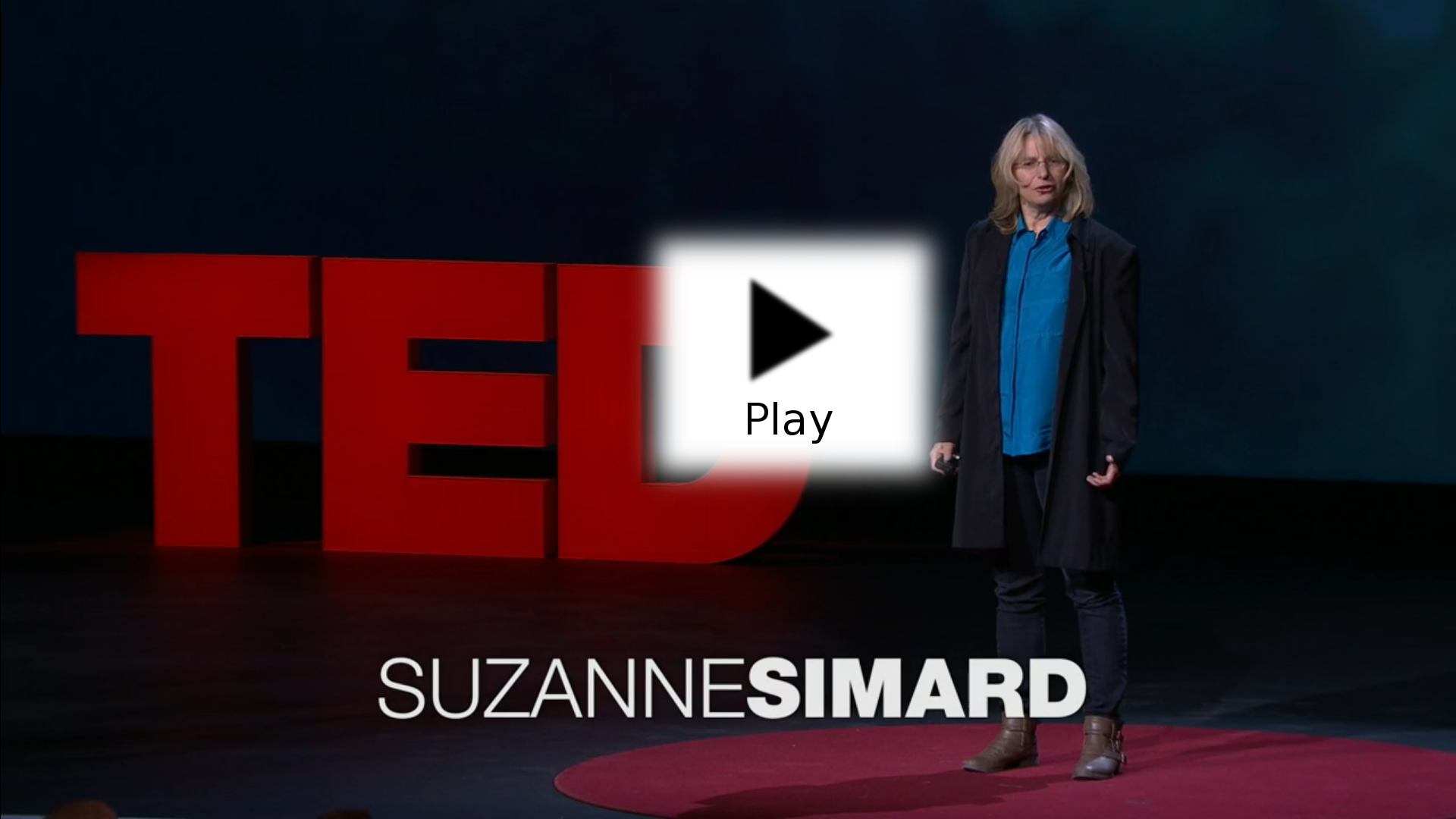 TED talk about the mycorrhizal networks which connect trees. <https://www.ted.com/talks/suzanne_simard_how_trees_talk_to_each_other (https://www.ted.com/talks/suzanne_simard_how_trees_talk_to_each_other)>